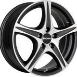RONAL R56 Tompa fekete Polírozott 5/110 18x8 ET35 65, 1