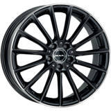 Mak KOMET Fényes fekete Polished lip 5/112 19x8 ET48 66, 6 - 4sgumi