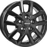 Monaco Wheels CL2T Fényes fekete 5/130 16x6, 5 ET66 89, 1 - 4sgumi