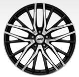 AEZ Panama dark gunmetal, polír 5/112 20x8 ET27 66, 6 - 4sgumi