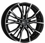 Mak UNION Fényes fekete Polírozott 5/112 18x8 ET39 66, 4 - 4sgumi