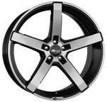 Brock B35 SMVP - Matt fekete polírozott 5/112 19x8, 5 ET43 66, 6 - 4sgumi