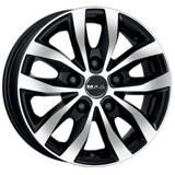 Mak LOAD 5 Tompa fekete Polírozott 5/118 17x7 ET68 71, 1 - 4sgumi