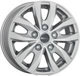 Mak LOAD 5 SILVER 5/114, 3 17x7 ET45 66, 1 - 4sgumi