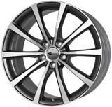 Brock B32 HGVP Himalaya szürke polírozott 5/112 20x9, 5 ET45 66, 6