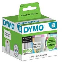 DYMO Etikett, LW nyomtatóhoz, eltávolítható, 32x57 mm, 1000 db etikett, DYMO - oneclick