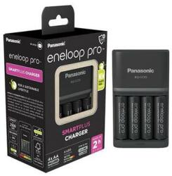 Panasonic Elemtöltő, AA/AAA, 4x2500 mAh AA, gyorstöltő, PANASONIC Eneloop Pro