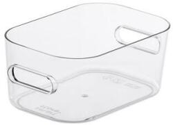 SMARTSTORE Műanyag tárolódoboz, 0, 6 liter, SMARTSTORE Compact Clear XS, átlátszó - oneclick