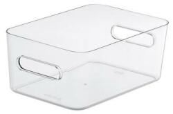 SMARTSTORE Műanyag tárolódoboz, 5, 3 liter, SMARTSTORE Compact Clear M, átlátszó - oneclick