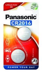 Panasonic CR2016 3V lítium gombelem 2db/csomag (CR2016L-2BP-PAN) - oneclick