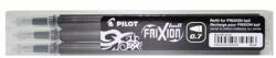 Pilot Rollertoll betét, 0, 35 mm, törölhető, PILOT Frixion Ball/Clicker, fekete