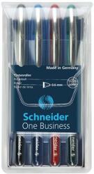 Schneider Rollertoll készlet, 0, 6 mm, SCHNEIDER One Business, 4 szín