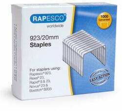 Rapesco Tűzőkapocs, 923/20, horganyzott, RAPESCO