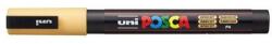 uni Dekormarker, 0, 9-1, 3 mm, UNI Posca PC-3M, barack
