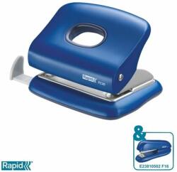 RAPID Lyukasztó, kétlyukú, 20 lap, RAPID FC20, vízkék - oneclick