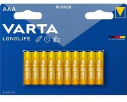 VARTA Elem, AAA mikro, 10 db, VARTA Longlife