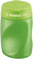 STABILO Hegyező, háromlyukú, tartályos, jobbkezes, STABILO Easy, zöld