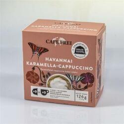 Cafe Frei Kávékapszula, Dolce Gusto kompatibilis, 9 db, CAFE FREI Havannai karamella-cappuccino
