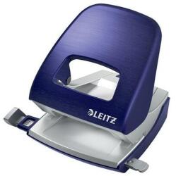 Leitz Lyukasztó, kétlyukú, 30 lap, fém, LEITZ Nexxt Style, titánkék - oneclick