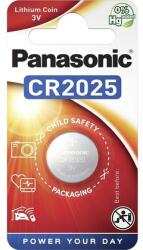 Panasonic CR2025 3V lítium gombelem 1db/csomag (CR2025-1B-PAN) - oneclick