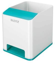 LEITZ Írószertartó, kettős színhatású, LEITZ Wow, jégkék - oneclick