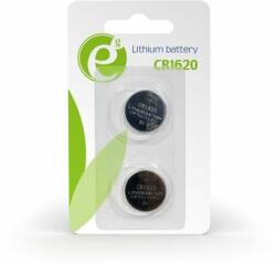 Gembird CR1620 Lítium Gombelem 2db/csomag (EG-BA-CR1620-01) - oneclick