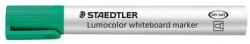 STAEDTLER Táblamarker, 2 mm, kúpos, STAEDTLER Lumocolor® 351, zöld