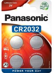 Panasonic CR2032 3V lítium gombelem 4db/csomag (CR2032EL-4B) - oneclick