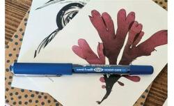 uni Rollertoll, 0, 3 mm, UNI UB-150 Ocean Care, kék