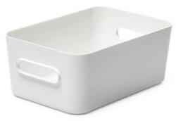 SMARTSTORE Műanyag tárolódoboz, 5, 3 liter, SMARTSTORE Compact M, fehér - oneclick