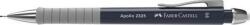 Faber-Castell Nyomósirón, 0, 5 mm, sötétkék tolltest, FABER-CASTELL Apollo 2325