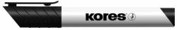 Kores Tábla- és flipchart marker, 1-3 mm, kúpos, KORES K-Marker, fekete - oneclick