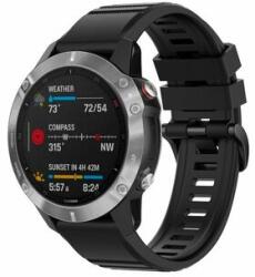 FIXED Silicone Strap for Garmin QuickFit 22mm, black (FIXSST-QF22MM-BK) - oneclick