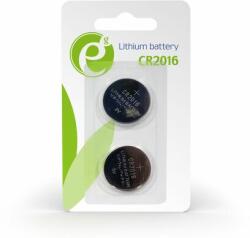 Gembird CR2016 Lítium Gombelem 2db/csomag (EG-BA-CR2016-01) - oneclick
