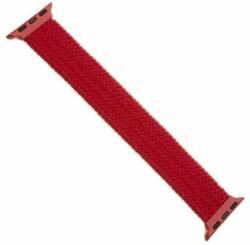FIXED kötött nylon szíj Apple Watch 42/44mm, XL méret, piros (FIXENST-434-XL-RD) - oneclick