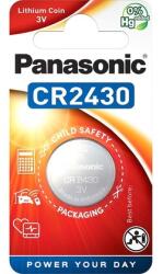 Panasonic CR2430 3V lítium gombelem 1db/csomag (CR2430L-1BP-PAN) - oneclick