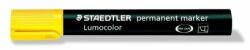 STAEDTLER Alkoholos marker, 2-5 mm, vágott, STAEDTLER Lumocolor® 350, sárga