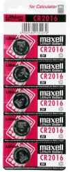 Maxell CR2016 Lítium Gombelem 5db/csomag (76903CM) - oneclick