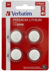 Verbatim Gombelem, CR2016, 4 db, VERBATIM Premium