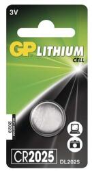 GP Batteries GP CR2025 lítium gombelem 1db/bliszter (B15251) - oneclick