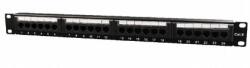GEMBIRD 24-port Patch Panel 1U Black (NPP-C624CM-001) - oneclick