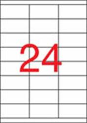 APLI Etikett, univerzális, 70x33, 8 mm, APLI, 2400 etikett/csomag