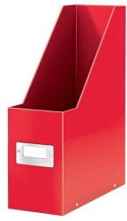 Leitz Iratpapucs, PP/karton, 95 mm, LEITZ Click&Store, piros