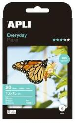 APLI Fotópapír, tintasugaras, 10x15 cm, 180 g, fényes, APLI Everyday - oneclick - 2 390 Ft