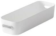 SMARTSTORE Műanyag tárolódoboz, 1, 3 liter, SMARTSTORE Compact Slim, fehér - oneclick