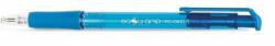 FlexOffice Golyóstoll, 0, 4 mm, nyomógombos, FLEXOFFICE EasyGrip, kék - oneclick