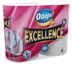 Ooops! Háztartási papírtörlő, 3 rétegű, 2 tekercses, OOOPS Excellence