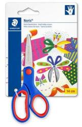 STAEDTLER Olló, iskolai, 14 cm, STAEDTLER Noris 965, kék