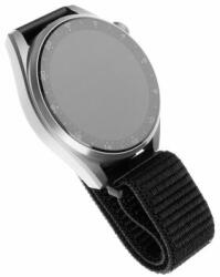 FIXED Nylon Strap Smartwatch 20mm wide, Fekete (FIXNST-20MM-BK)