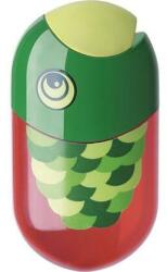 Faber-Castell Hegyező és radír, kétlyukú, tartályos, FABER-CASTELL, hal minta